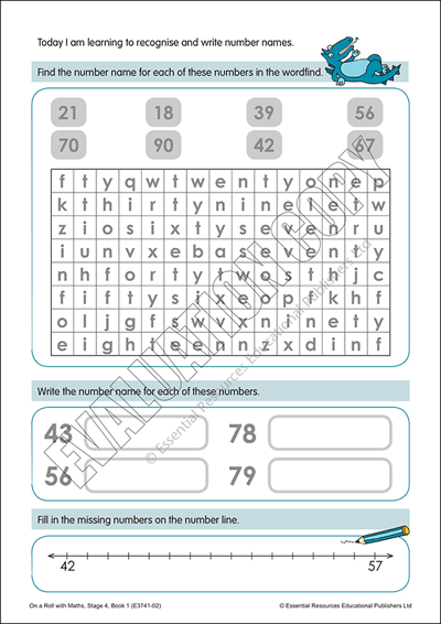 On a Roll with Maths Book 1 Stage 4 - eCollection Cover