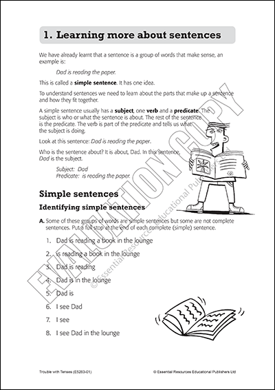 Trouble with Tenses? Bk 2 - eCollection Cover