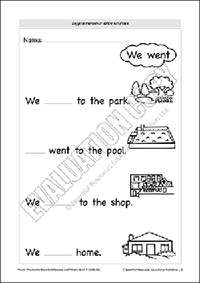 Early literacy cloze activities  (2)