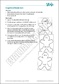 Mult/Div revision game: Gingerbread stack